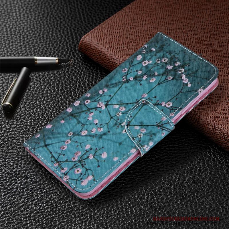 Samsung Galaxy S20+ Mooie Persoonlijk Zacht Hoesje Telefoon Spotprent Blauw Leren Etui