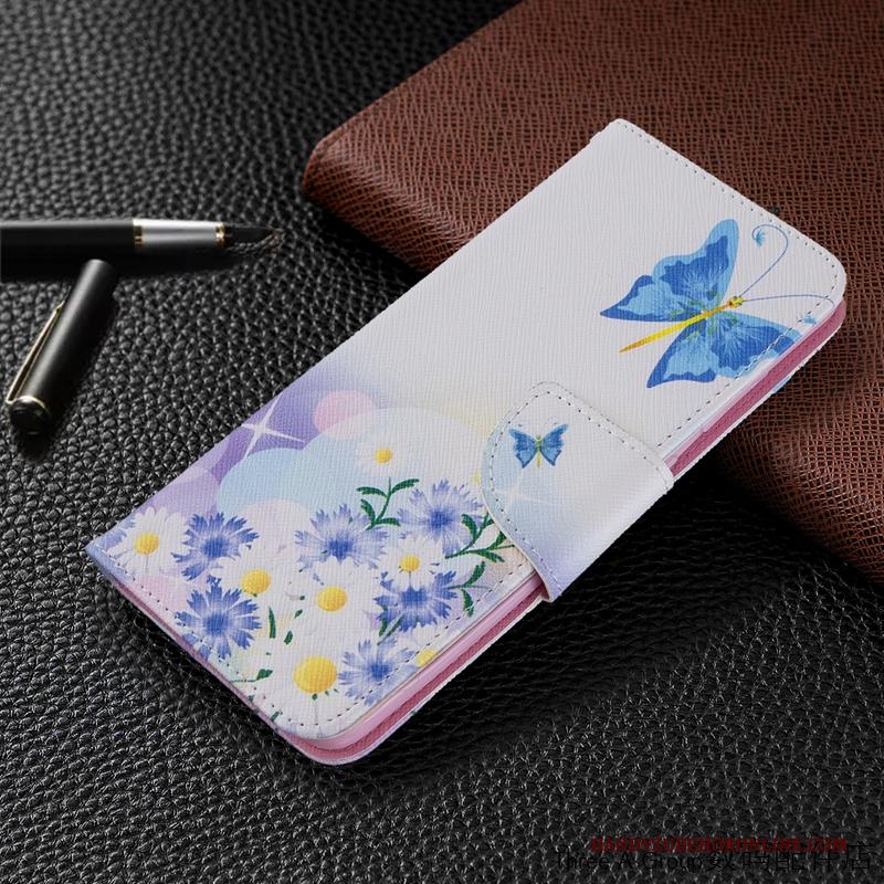 Samsung Galaxy S20+ Mooie Persoonlijk Zacht Hoesje Telefoon Spotprent Blauw Leren Etui