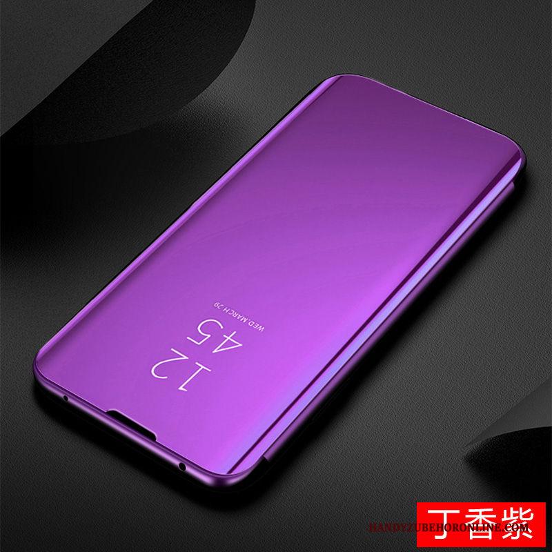 Samsung Galaxy S20+ Purper Folio Hoesje Telefoon Leren Etui Ster Hard