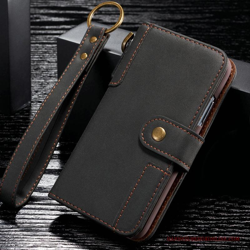 Samsung Galaxy S20 Ultra Hoesje Leren Etui Echt Leer Anti-fall Geel Folio Bedrijf Bescherming