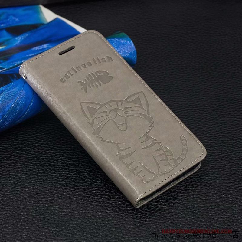 Samsung Galaxy S20 Ultra Kat Hoes Bescherming Folio Anti-fall All Inclusive Hoesje Telefoon