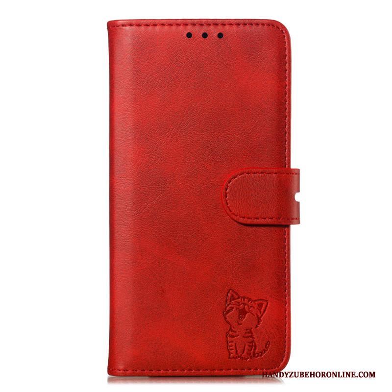 Samsung Galaxy S20 Ultra Ster Anti-fall Bescherming Folio Rood Hoesje Telefoon