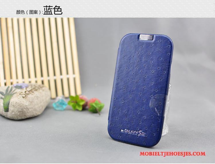 Samsung Galaxy S3 Bescherming Hoes Hoesje Mobiele Telefoon Anti-fall Blauw Siliconen