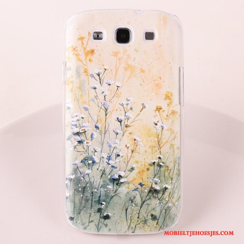 Samsung Galaxy S3 Geschilderd Hoesje Blauw Telefoon Hard Trend Bescherming