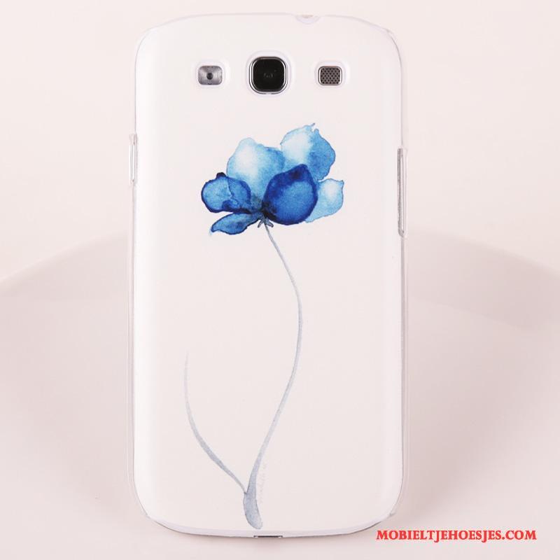 Samsung Galaxy S3 Geschilderd Hoesje Blauw Telefoon Hard Trend Bescherming