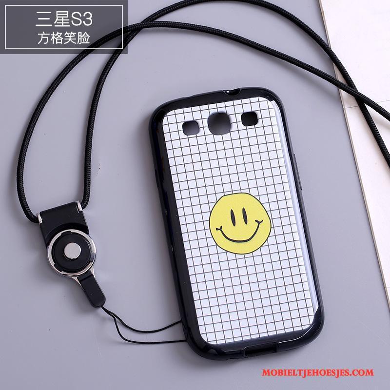 Samsung Galaxy S3 Hoes Ster Spotprent Hanger Hoesje Kleur Bescherming