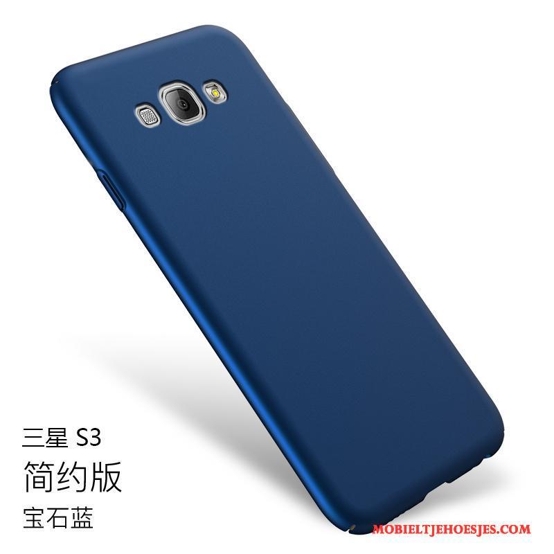 Samsung Galaxy S3 Hoesje Eenvoudige Hoes Diepe Kleur All Inclusive Hard Schrobben Siliconen