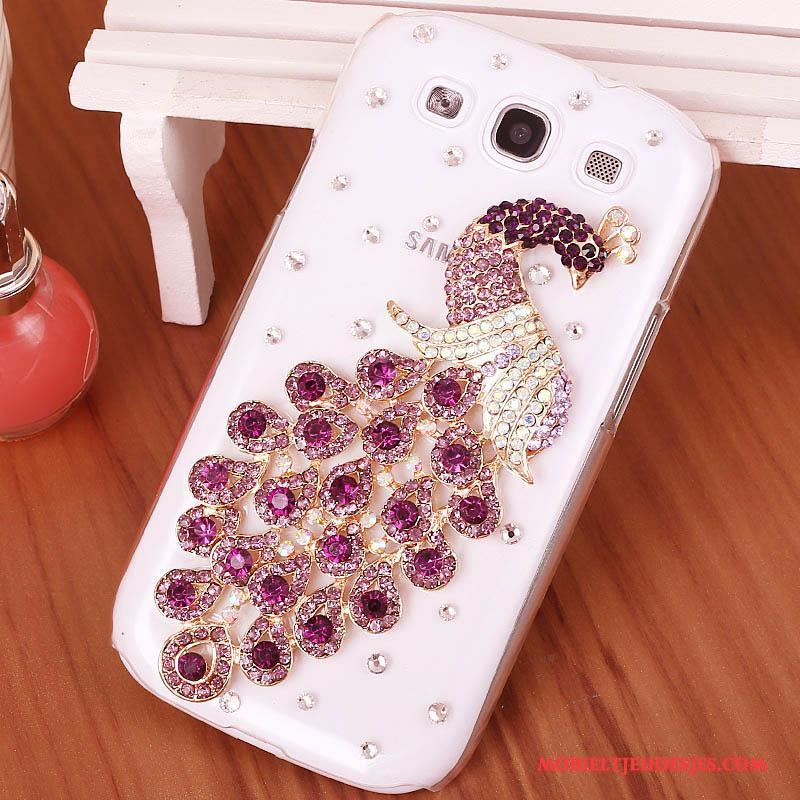 Samsung Galaxy S3 Hoesje Hard Mobiele Telefoon Bescherming Telefoon Met Strass Roze