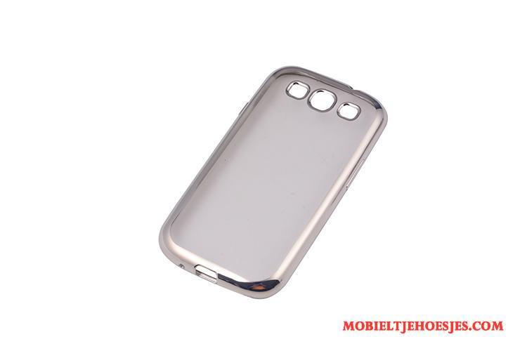 Samsung Galaxy S3 Mobiele Telefoon Plating Siliconen Goud Zacht Hoesje Ster