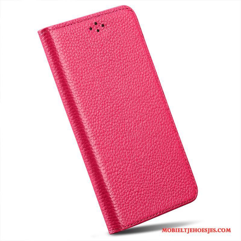 Samsung Galaxy S4 Folio Hoes Hoesje Telefoon Bescherming Echt Leer Leren Etui