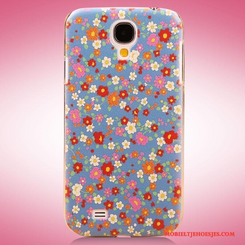 Samsung Galaxy S4 Geschilderd Hoes Rood Hoesje Telefoon Ster Bescherming