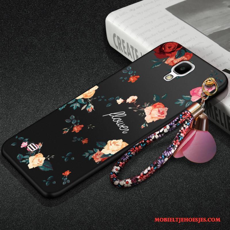 Samsung Galaxy S4 Hoesje Persoonlijk Anti-fall Hoes Zwart Mobiele Telefoon Trend Kunst