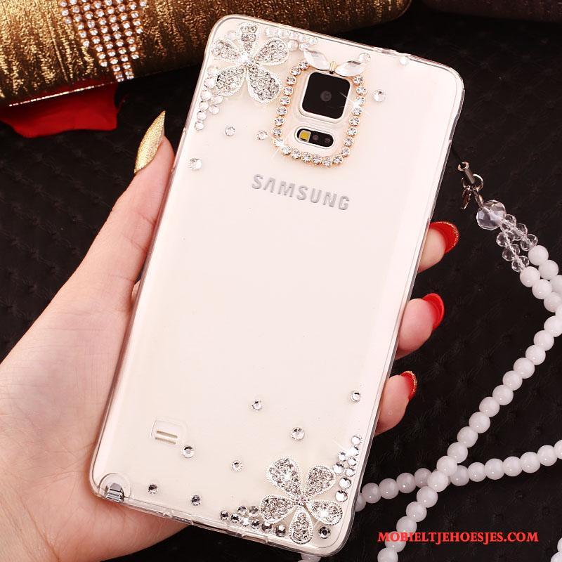 Samsung Galaxy S4 Hoesje Siliconen Zacht Ster Bescherming Goud Hoes Anti-fall