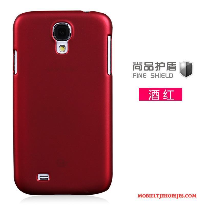 Samsung Galaxy S4 Schrobben Ster Lichte En Dun Accessoires Hoesje Telefoon Bescherming Purper