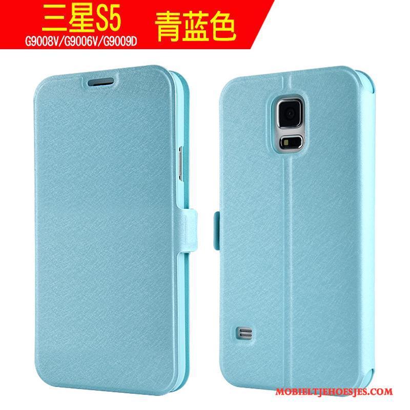 Samsung Galaxy S5 Bescherming Ster Hoes Clamshell Hoesje Telefoon Trend Anti-fall