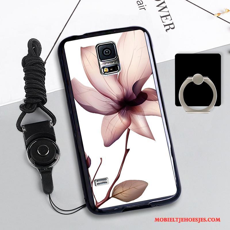 Samsung Galaxy S5 Hanger Anti-fall Mobiele Telefoon Hoesje Telefoon Bescherming Ster Zacht