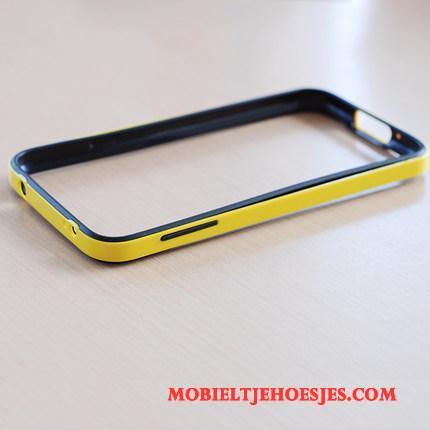 Samsung Galaxy S5 Hoes Blauw Hoesje Telefoon Mobiele Telefoon Dun Ster Anti-fall