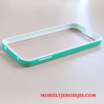 Samsung Galaxy S5 Hoes Blauw Hoesje Telefoon Mobiele Telefoon Dun Ster Anti-fall