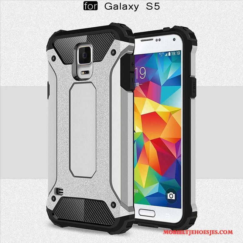 Samsung Galaxy S5 Hoesje Bescherming Trend Schrobben Ster Anti-fall All Inclusive Siliconen