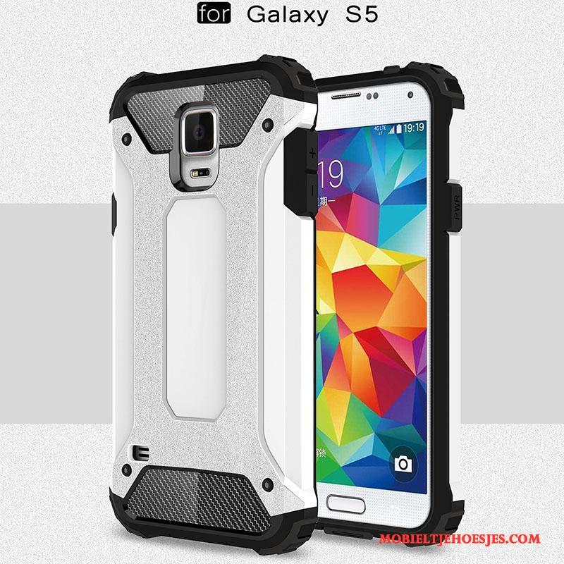 Samsung Galaxy S5 Hoesje Bescherming Trend Schrobben Ster Anti-fall All Inclusive Siliconen