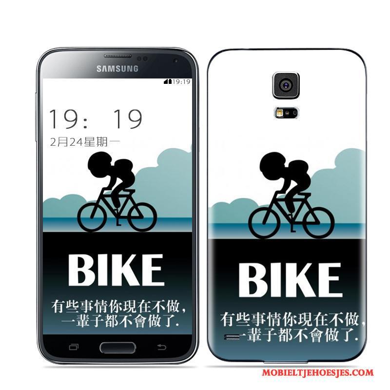 Samsung Galaxy S5 Mobiele Telefoon Achterklep Zwart Hoesje Ster Telefoon