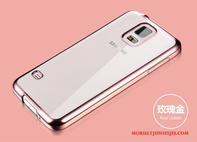 Samsung Galaxy S5 Nieuw Ster Hoesje Telefoon Mobiele Telefoon Anti-fall Dun Doorzichtig
