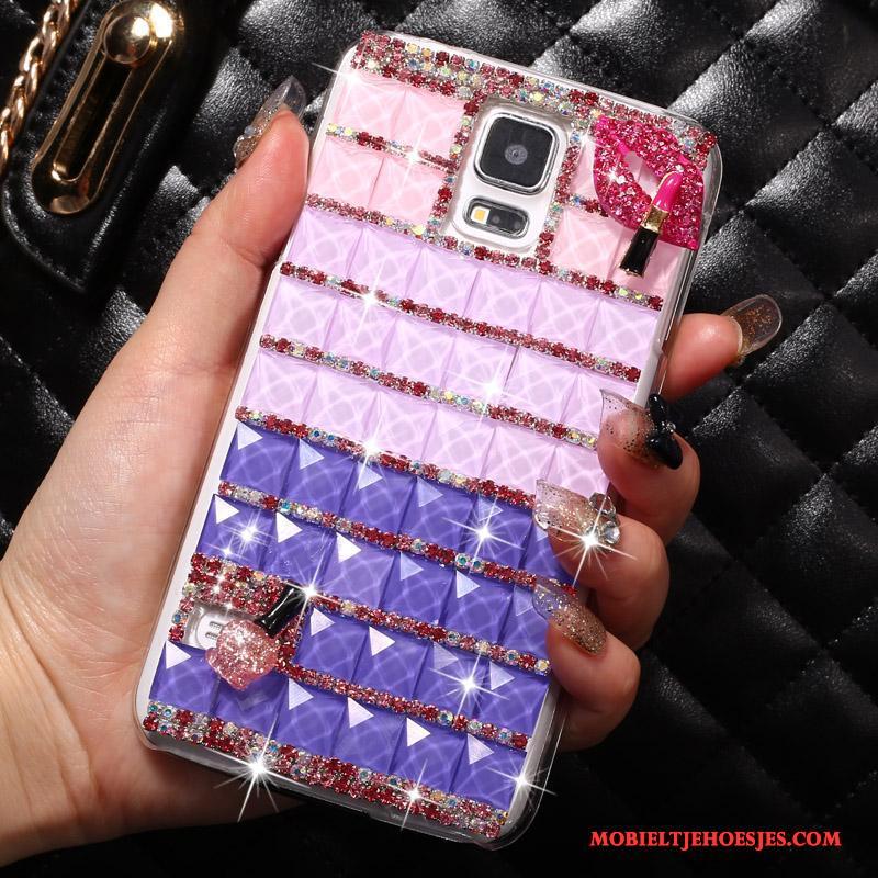 Samsung Galaxy S5 Trend Ster Roze Hoes Hard Hoesje Kleur