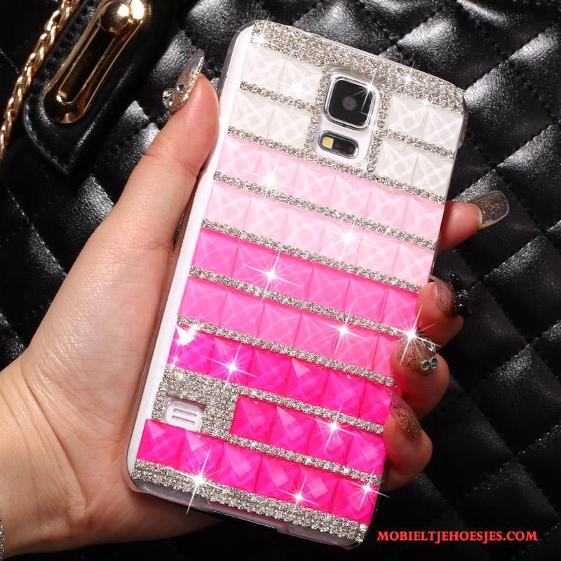 Samsung Galaxy S5 Trend Ster Roze Hoes Hard Hoesje Kleur