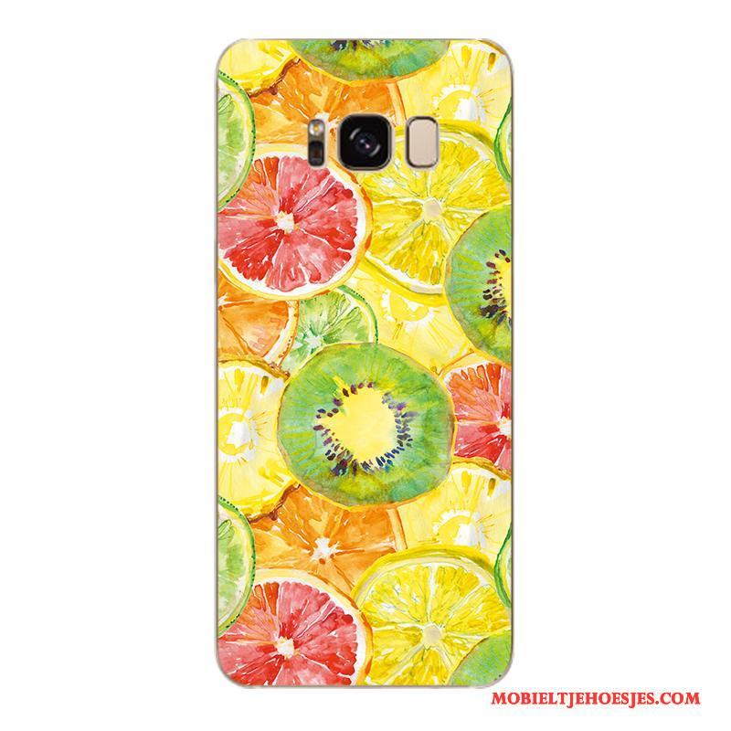 Samsung Galaxy S6 Edge + Roze Bescherming Zacht Bloemen Hoesje Telefoon Trendy Merk Mobiele Telefoon