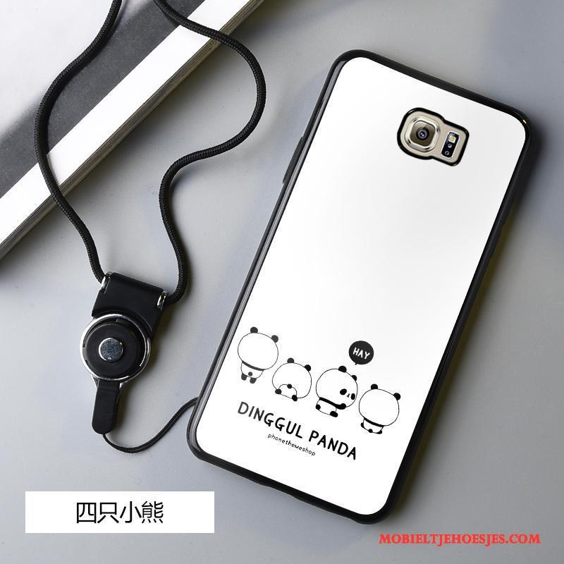 Samsung Galaxy S6 Edge Ster Bescherming Zacht Hanger Spotprent Hoesje Telefoon Anti-fall