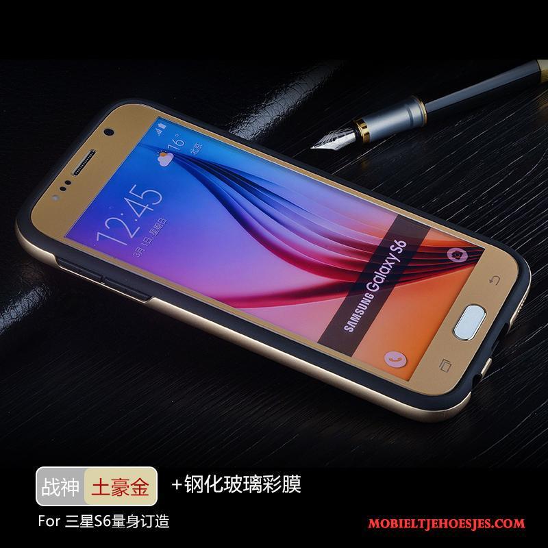 Samsung Galaxy S6 Hoesje Telefoon Achterklep Siliconen Persoonlijk Nieuw Anti-fall Bescherming