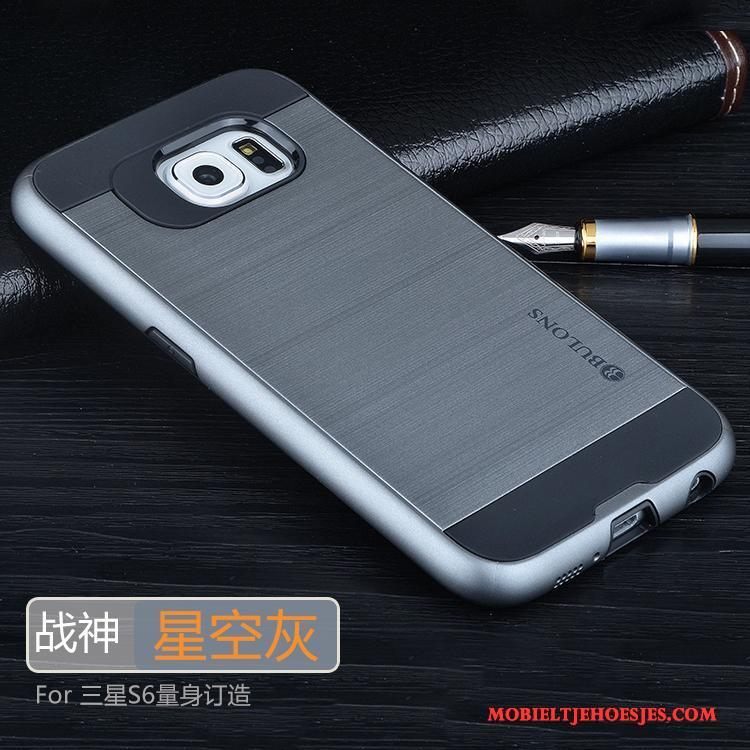 Samsung Galaxy S6 Hoesje Telefoon Achterklep Siliconen Persoonlijk Nieuw Anti-fall Bescherming