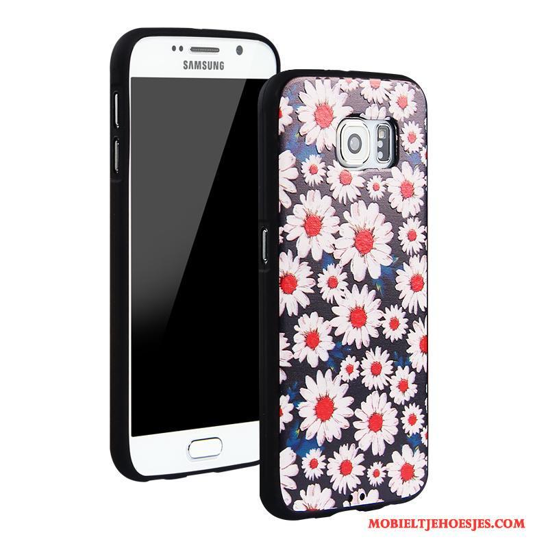 Samsung Galaxy S6 Siliconen Bescherming Spotprent All Inclusive Anti-fall Hoesje Telefoon Trend