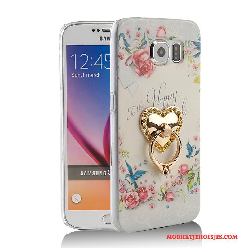 Samsung Galaxy S6 Ster Hoes Ring Bescherming Ondersteuning Hoesje Telefoon Mobiele Telefoon