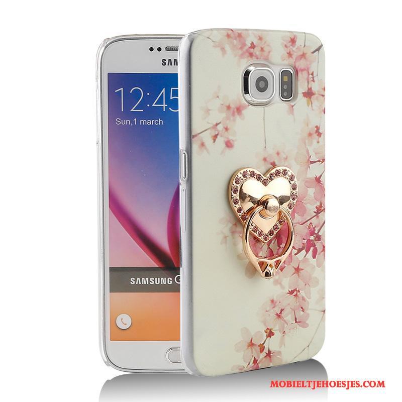 Samsung Galaxy S6 Ster Hoes Ring Bescherming Ondersteuning Hoesje Telefoon Mobiele Telefoon