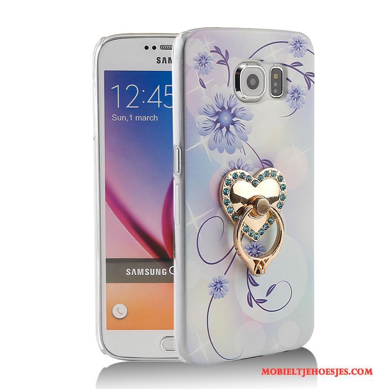 Samsung Galaxy S6 Ster Hoes Ring Bescherming Ondersteuning Hoesje Telefoon Mobiele Telefoon