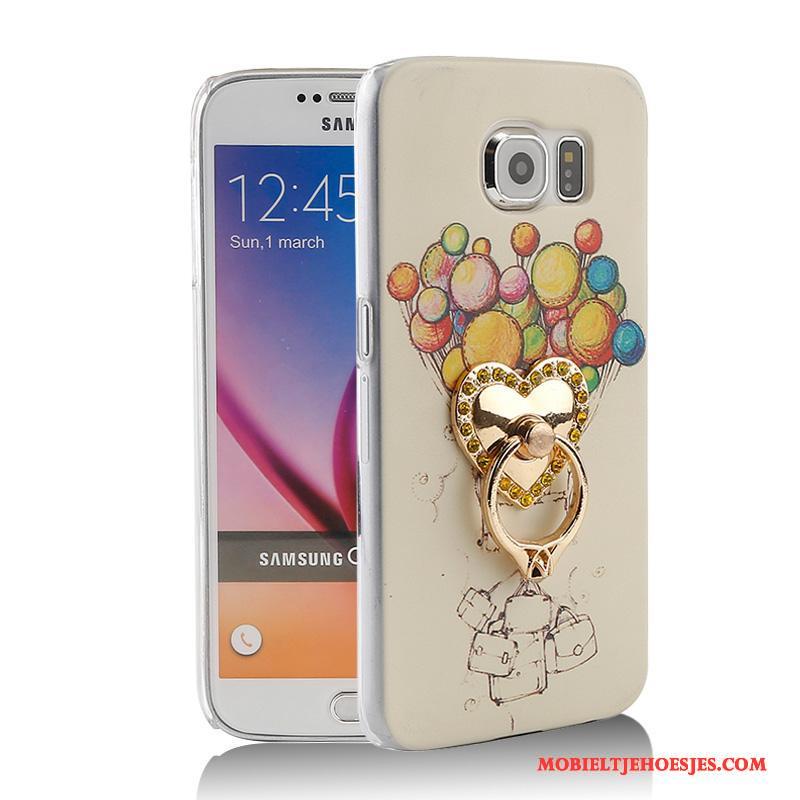 Samsung Galaxy S6 Ster Hoes Ring Bescherming Ondersteuning Hoesje Telefoon Mobiele Telefoon