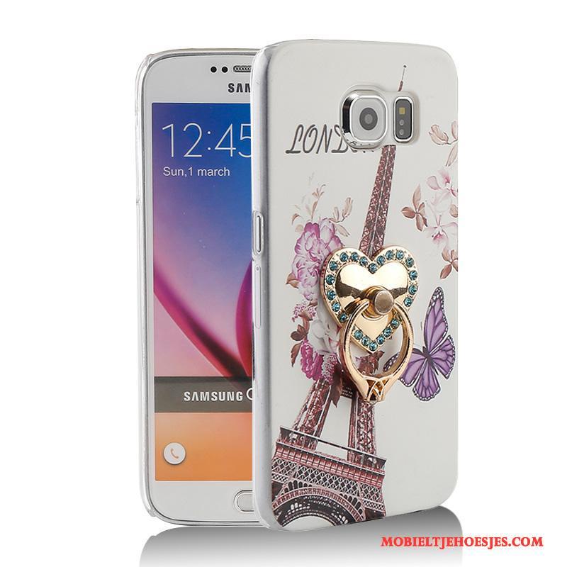 Samsung Galaxy S6 Ster Hoes Ring Bescherming Ondersteuning Hoesje Telefoon Mobiele Telefoon