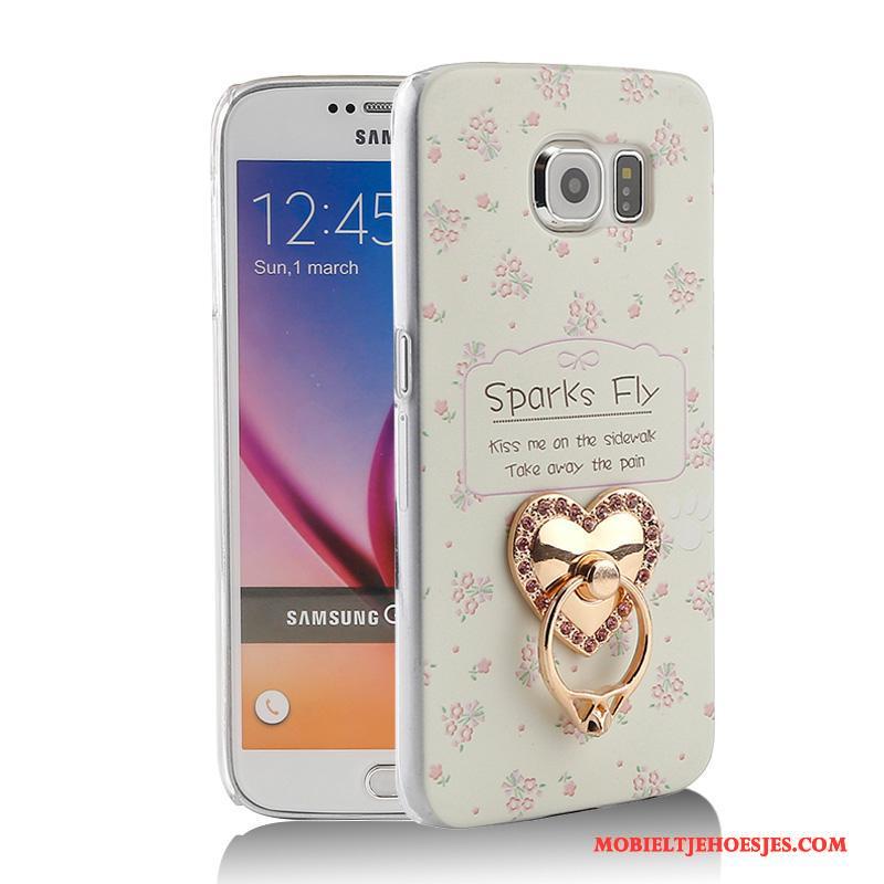 Samsung Galaxy S6 Ster Hoes Ring Bescherming Ondersteuning Hoesje Telefoon Mobiele Telefoon