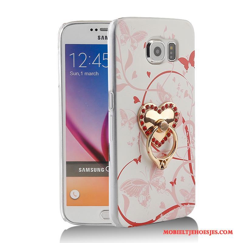 Samsung Galaxy S6 Ster Hoes Ring Bescherming Ondersteuning Hoesje Telefoon Mobiele Telefoon