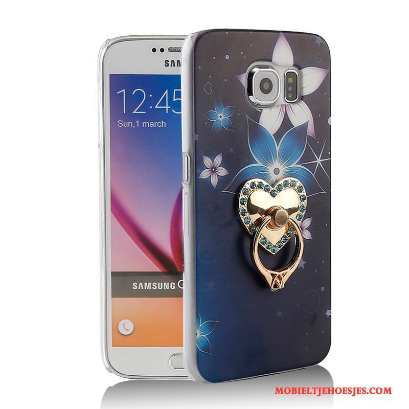 Samsung Galaxy S6 Ster Hoes Ring Bescherming Ondersteuning Hoesje Telefoon Mobiele Telefoon