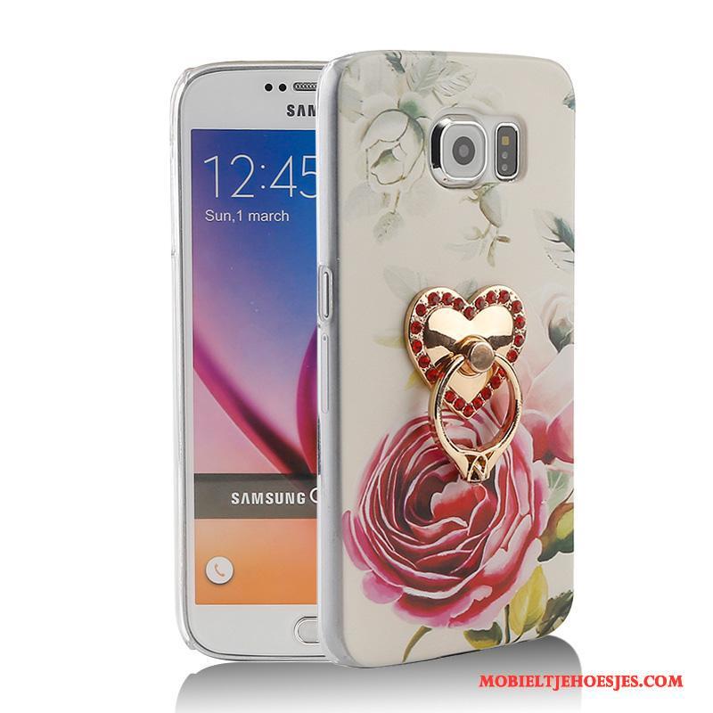 Samsung Galaxy S6 Ster Hoes Ring Bescherming Ondersteuning Hoesje Telefoon Mobiele Telefoon