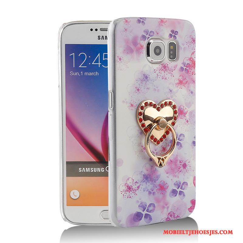 Samsung Galaxy S6 Ster Hoes Ring Bescherming Ondersteuning Hoesje Telefoon Mobiele Telefoon