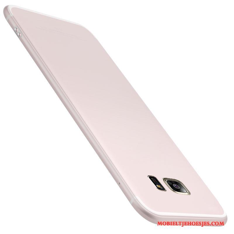 Samsung Galaxy S7 Anti-fall Hoes Doorzichtig Bescherming Hoesje Telefoon Zacht