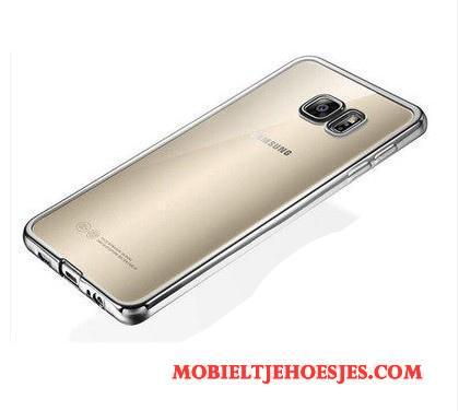 Samsung Galaxy S7 Bescherming Doorzichtig Siliconen Hoesje Telefoon Dun Zacht Roze