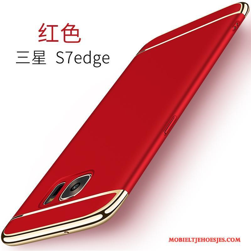 Samsung Galaxy S7 Edge Anti-fall Hoes Hoesje Telefoon Bescherming Ster Roze