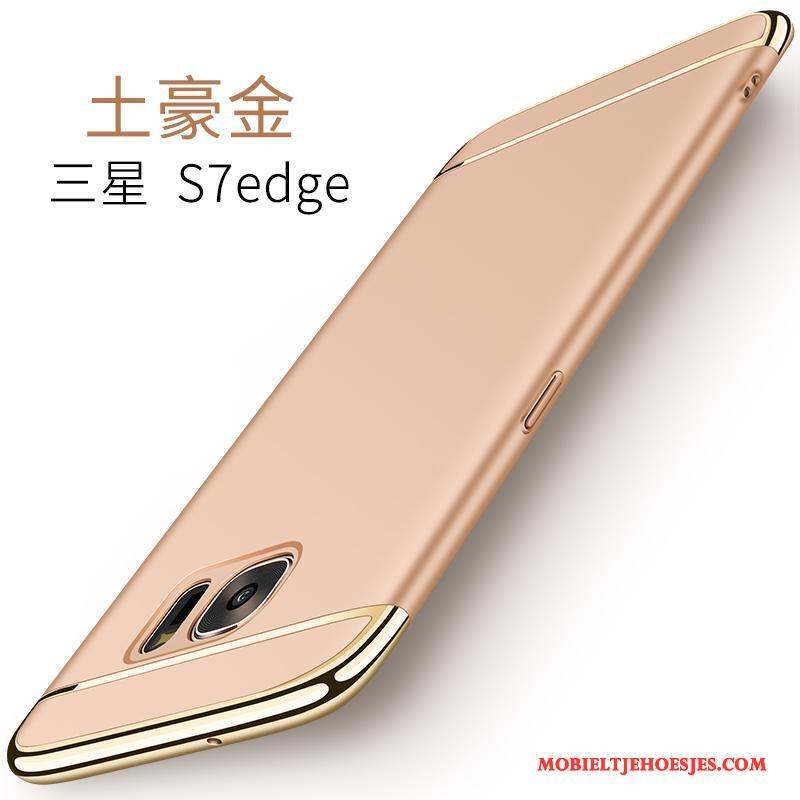 Samsung Galaxy S7 Edge Anti-fall Hoes Hoesje Telefoon Bescherming Ster Roze
