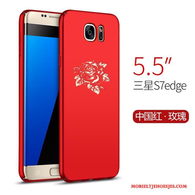 Samsung Galaxy S7 Edge Anti-fall Schrobben Hoes Ster Hard Hoesje Telefoon Trend