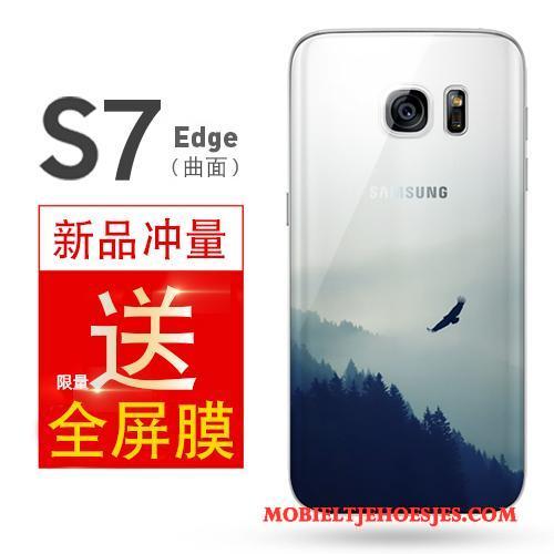 Samsung Galaxy S7 Edge Hoesje Siliconen All Inclusive Ster Anti-fall Zacht Bescherming Hoes