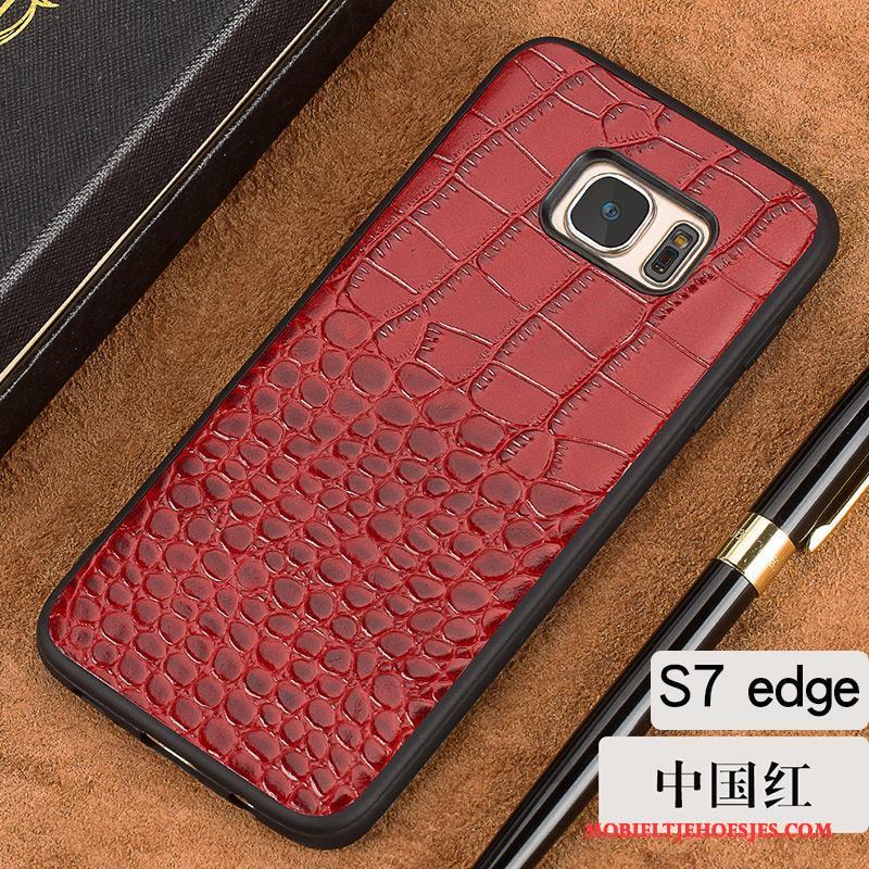 Samsung Galaxy S7 Edge Siliconen Ster Persoonlijk Elegante Hoesje Anti-fall Telefoon